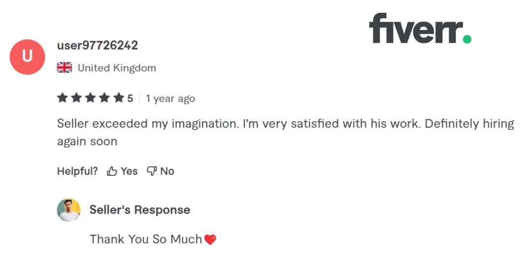 Etsy Fiverr and Upwork Feedbacks (13)