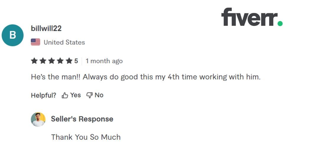 Etsy Fiverr and Upwork Feedbacks (5)